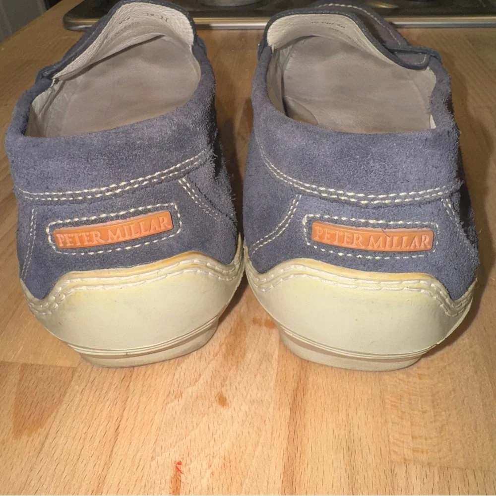 Peter Millar Navy‎ Penny Loafers Slip-On Shoes. Size 9.5